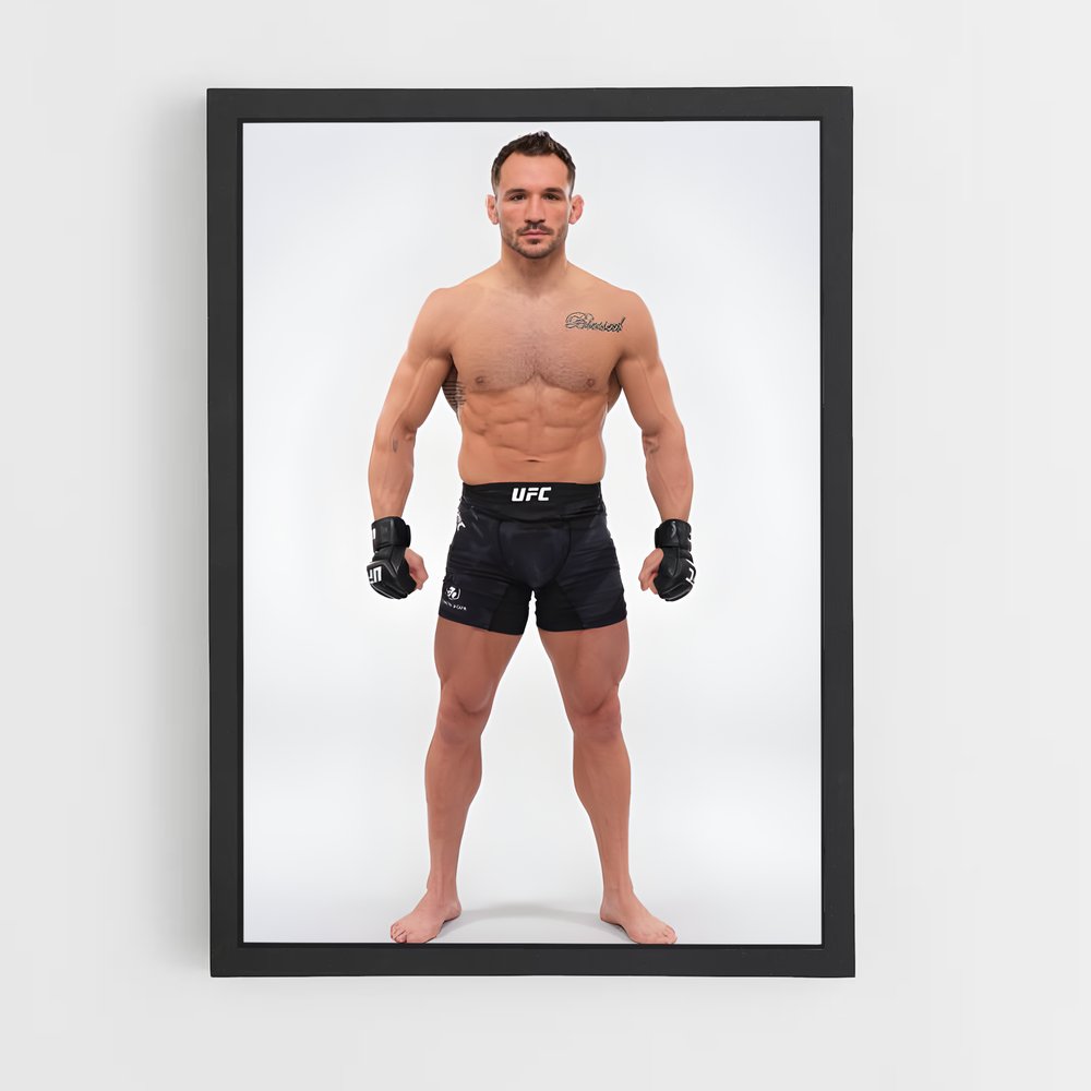 Poster Force et Finesse – affiche MMA (vue 2)